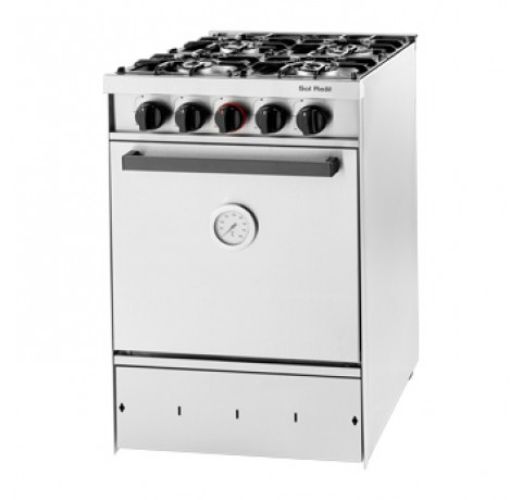 Cocina 535 - 4 Hornallas / Puerta de acero